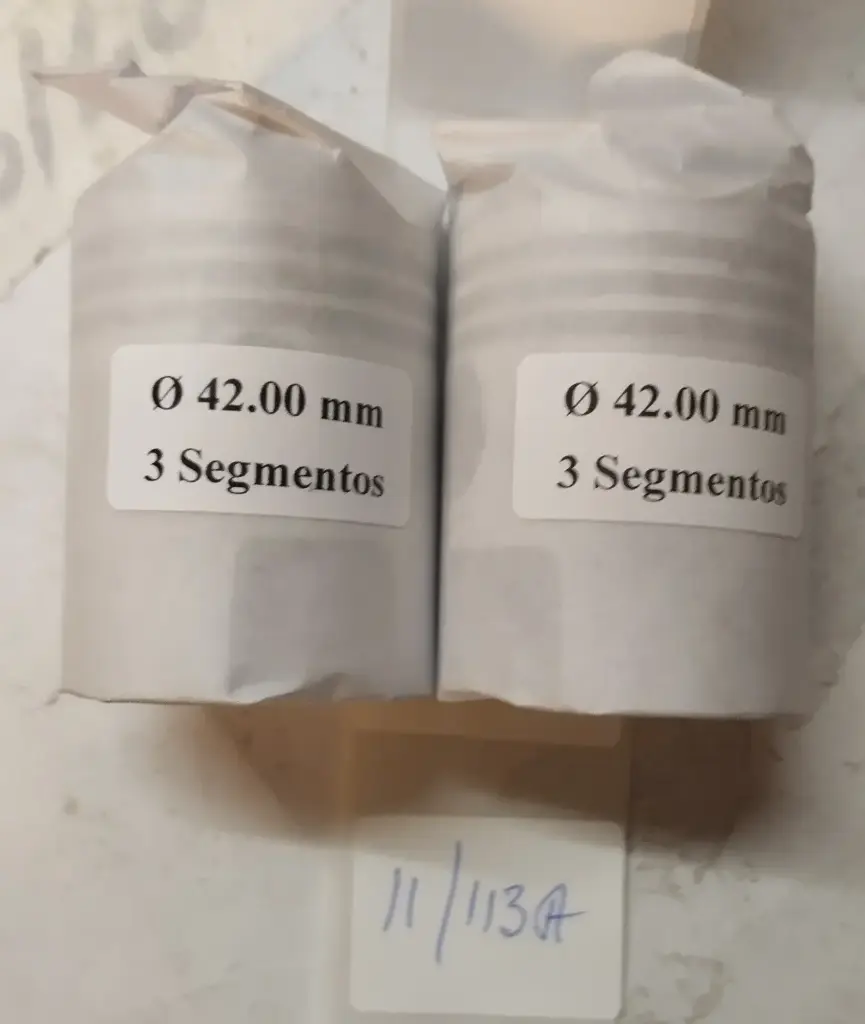 [11/113A] 11/113A Paire de Pistons 3 segments 42