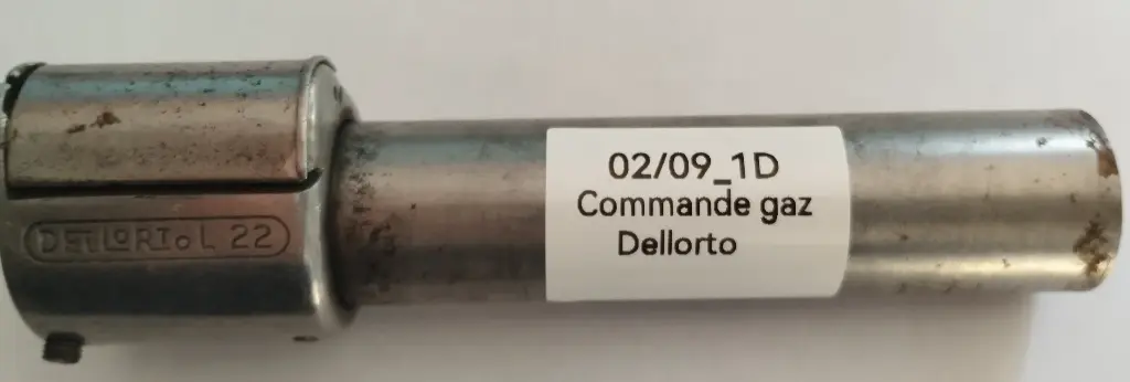[02/09_1D] 02/09_1D Commande de gaz simple 1er modèle Dellorto