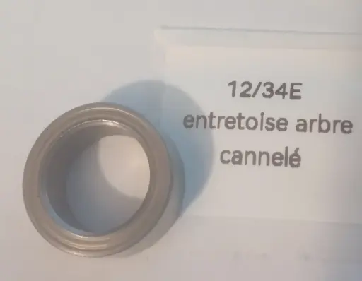 [12/04E] 12/34E Entretoise arbre cannelé